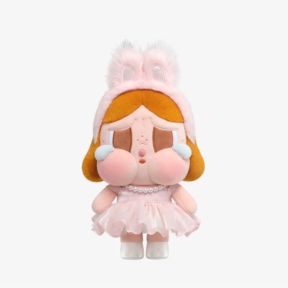 Authentic CRYBABY SHINY SHINY series - Plush Doll - PINK